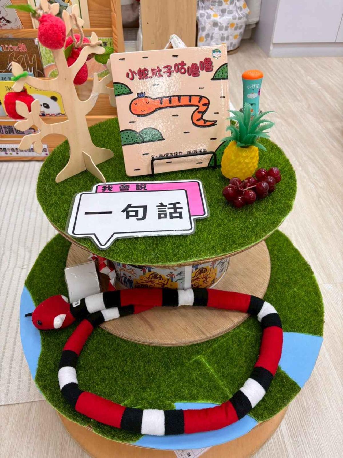 彩虹班 學習區及環境-語文區 彩虹班 學習區及環境-語文區